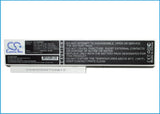 Gigabyte W576 Battery 11.1V 4400mAh - Compatible Replacement