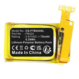 FitBit inspire 3 Battery 3.87V 75mAh - Compatible Replacement