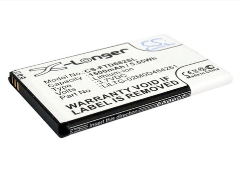 Feetong D8628 Battery 3.7V 1500mAh Li-Ion - Compatible Replacement
