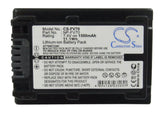 IDX System UC-PD2 Battery 7.4V 1500mAh - Compatible Replacement