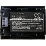 Sony Alpha 7R IV 35mm Battery 7.5V 2050mAh - Compatible Replacement