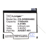 GoPro Hero 4 Silver Battery 3.8V 1160mAh - Compatible Replacement