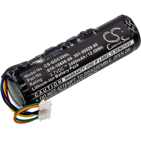 Garmin DC40 Astro Dog Tracking System Battery 3.7V 3400mAh - Compatible Replacement