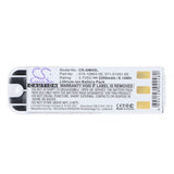 Garmin Zumo 500 Deluxe Battery 3.7V 2200mAh - Compatible Replacement