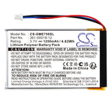Garmin NUVI 465 Battery 3.7V 1250mAh - Compatible Replacement
