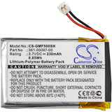 Garmin 361-00097-00 Battery Replacement for Smartwatch