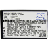 Garmin Virb Elite Action HD Camera 1.4 Battery 3.7V 1800mAh - Compatible Replacement