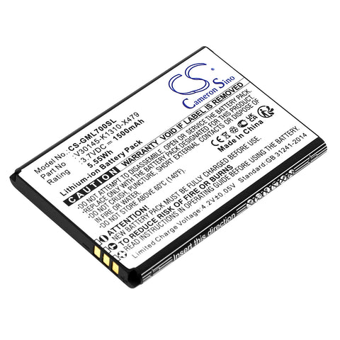 Gigaset GL7 Battery 3.7V 1500mAh - Compatible Replacement