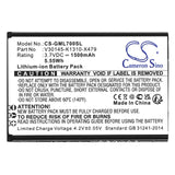 Gigaset GL7 Battery 3.7V 1500mAh - Compatible Replacement