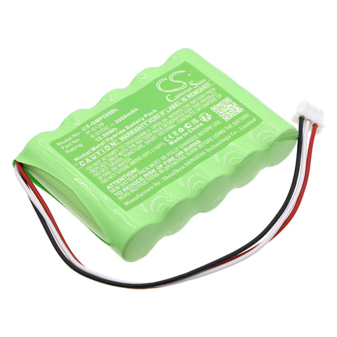 GALEB MP-5000 Battery 6V 2000mAh - Compatible Replacement