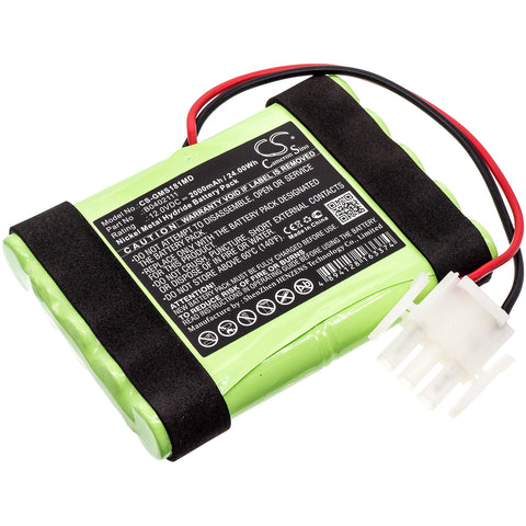 GE Hellige Servomed SMS 181 Battery 12V 2000mAh - Compatible Replacement