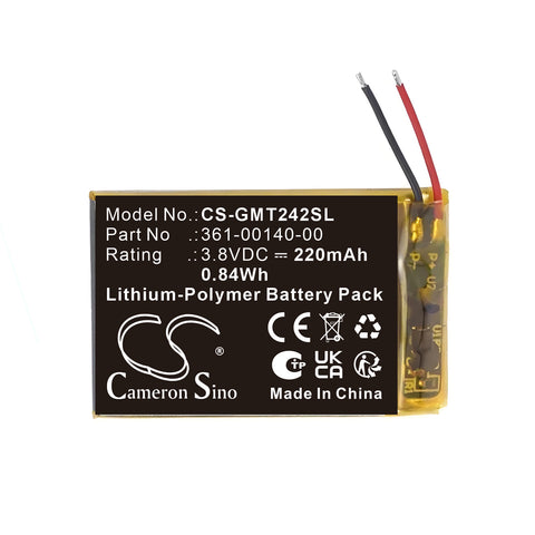 Garmin Instinct 2S Solar 42mm Battery 3.8V 220mAh Li-Polymer - Compatible Replacement