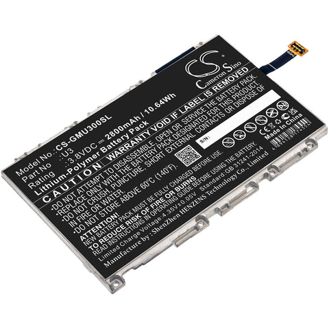 GlocalMe GLMU19A02W Battery 3.8V 2800mAh Li-Polymer - Compatible Replacement