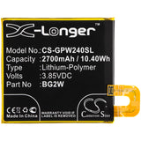 Google Pixel 2 Muski Battery 3.85V 2700mAh - Compatible Replacement