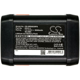 Gardena ErgoCut 48-Li 8878 Battery 18V 5000mAh - Compatible Replacement
