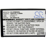 Garmin Montana 600t Camo Battery 3.7V 1800mAh - Compatible Replacement