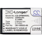 Garmin Montana 600t Camo Battery 3.7V 2200mAh - Compatible Replacement