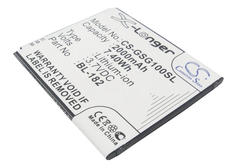 GSmart Sierra S1 Battery 3.7V 2000mAh - Compatible Replacement