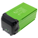 GreenWorks 40V 21" Self-Propelled Mower/Axial Blower Combo Kit Battery 40V 3000mAh - Compatible Replacement