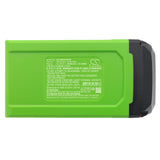 GreenWorks 40V 21" Self-Propelled Mower/Axial Blower Combo Kit Battery 40V 3000mAh - Compatible Replacement