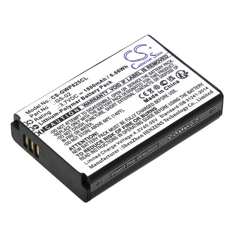 Grandstream GS-02 Battery 3.7V 1800mAh Li-Polymer - Compatible Replacement