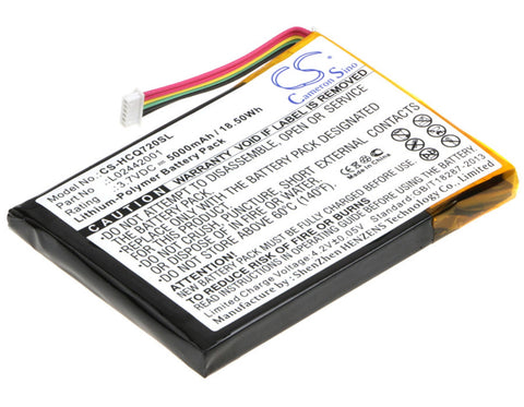 HP Photosmart eStation C510 Battery 3.7V 5000mAh - Compatible Replacement