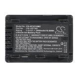 Panasonic HC-V720MGK Battery 3.6V 3000mAh - Compatible Replacement