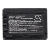 Panasonic HC-V720MGK Battery 3.6V 3400mAh - Compatible Replacement
