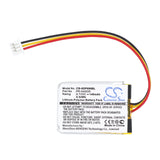 HandHeld Dolphin 6500EP Battery 3.7V 140mAh - Compatible Replacement