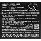 HME COM 2000 Battery 4.8V 2000mAh - Compatible Replacement
