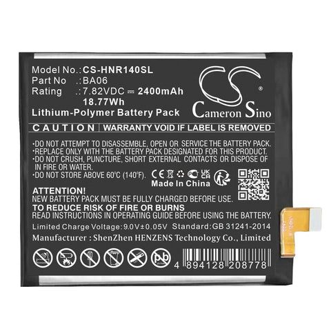 Vivo X100 Battery 7.82V 2400mAh Li-Polymer - Compatible Replacement