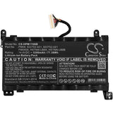 HP Omen 17-AN188NR Battery 14.6V 5300mAh - Compatible Replacement