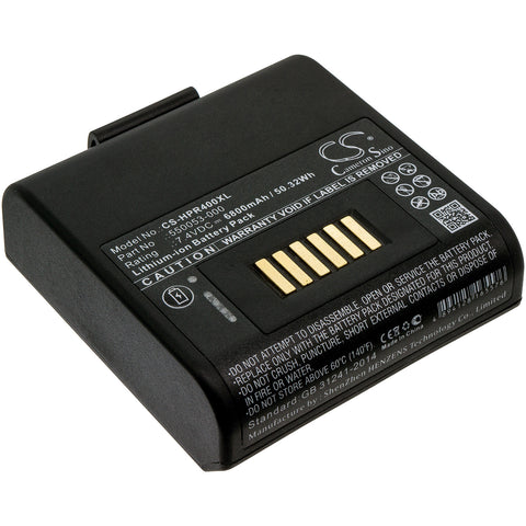Intermec RP4 Battery 7.4V 6800mAh Li-Ion - Compatible Replacement