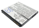 T-Mobile myTouch HD Battery 3.7V 1050mAh - Compatible Replacement