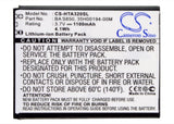 HTC Desire 200 102e Battery 3.7V 1100mAh - Compatible Replacement