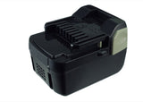 Hitachi WH 14DBAL2 Battery 14.4V 3000mAh - Compatible Replacement