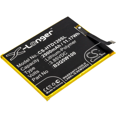 HTC Desire 12 Plus Battery 3.85V 2900mAh - Compatible Replacement