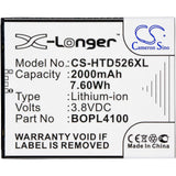 HTC Desire 526G+ dual sim Battery 3.8V 2000mAh - Compatible Replacement
