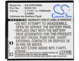 HTC Desire 700 dual sim Battery 3.7V 1500mAh - Compatible Replacement