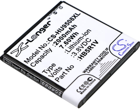 Huawei Honor Quad Battery 3.8V 2000mAh - Compatible Replacement