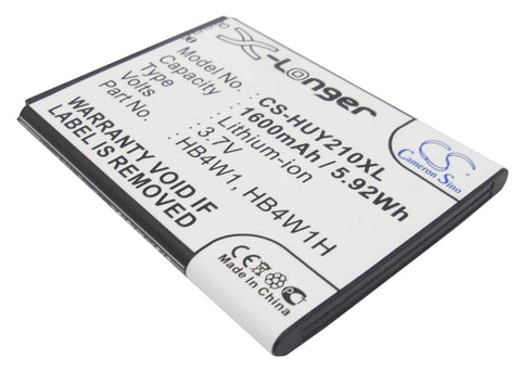 Huawei VALIANT VITRIA Y301A2 Battery 3.7V 1600mAh - Compatible Replacement