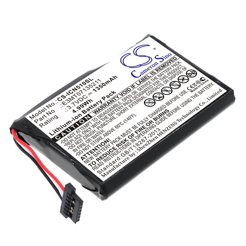 Navman iCN 530 Battery 3.7V 1350mAh - Compatible Replacement