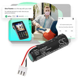Ingenico Move 5000 4G Wifi Bluetooth Battery 3.7V 2600mAh - Compatible Replacement