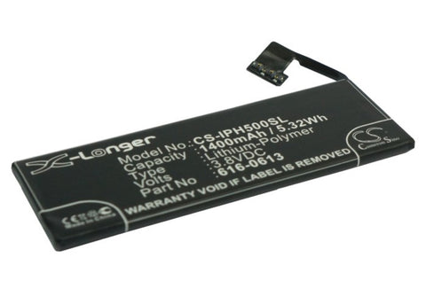 Apple iPhone 5 64GB Battery 3.8V 1400mAh - Compatible Replacement