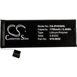 Apple iPhone Light 32GB Battery 3.8V 1700mAh - Compatible Replacement