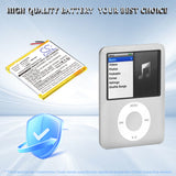 Apple iPod Nano 3rd 8GB Battery 3.7V 400mAh - Compatible Replacement