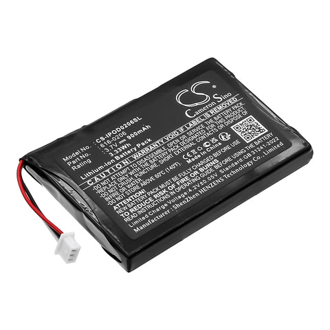 Apple iPOD U2 20GB Color Display MA127 Battery 3.7V 900mAh - Compatible Replacement