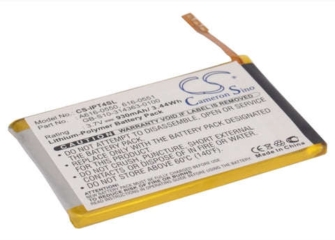 Apple 616-0550 Battery 3.7V 930mAh Li-Polymer - Compatible Replacement
