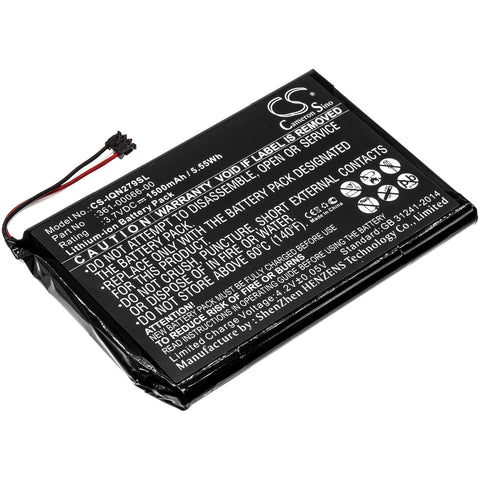Garmin 2689LMT 6-inch Battery 3.7V 1500mAh Li-Ion - Compatible Replacement