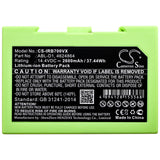 iRobot Roomba e6 E6134 Battery 14.4V 2600mAh - Compatible Replacement